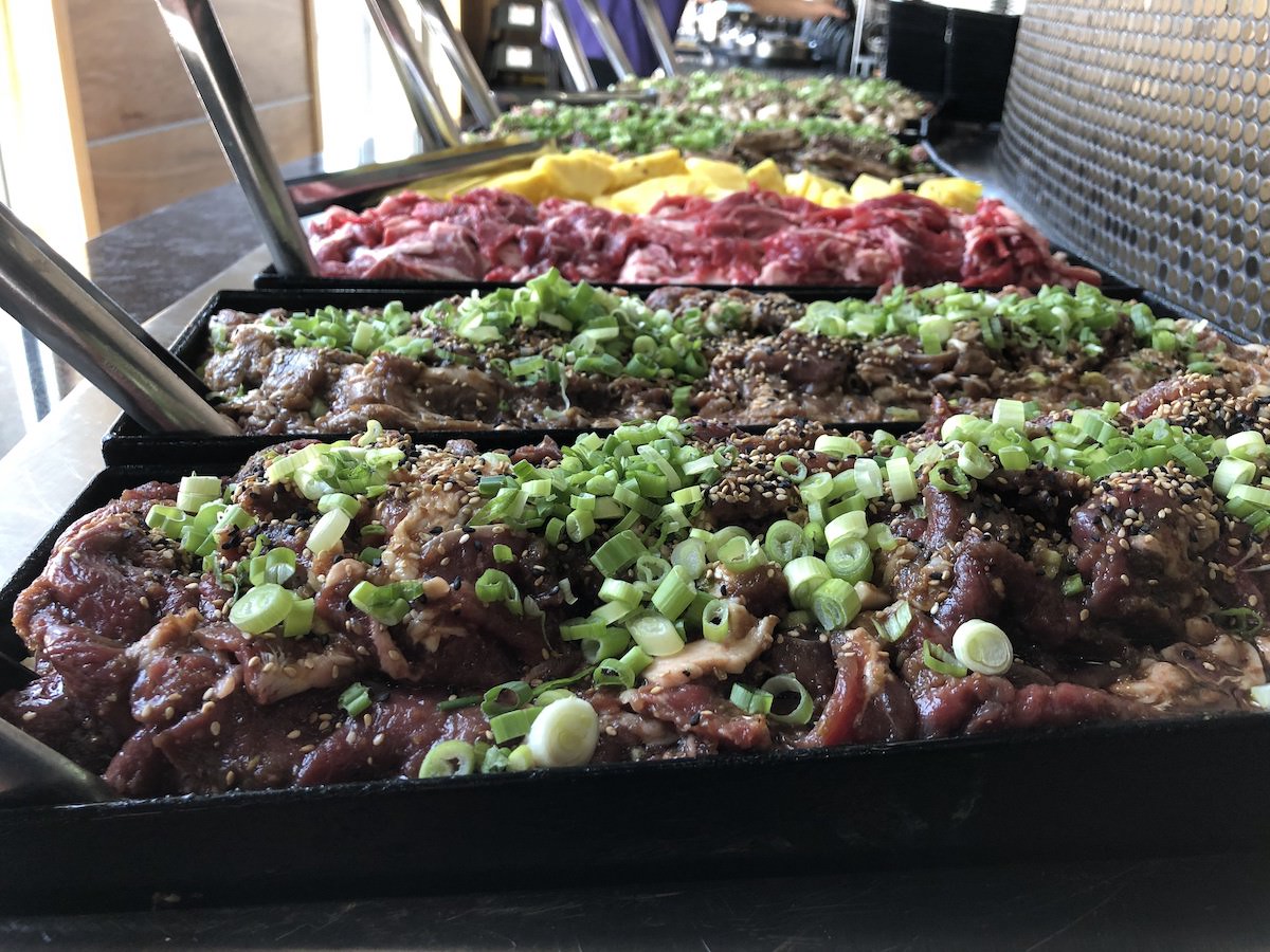 Barbecue japonais de table rond «Genghis» + grille et fond - Umami